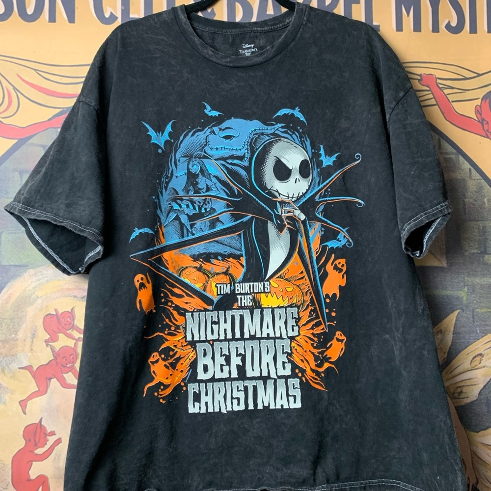 NWOT Disney Jack Skellington Tim Burton The Nightmare Before Christmas T-Shirt